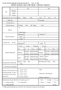 Khai giảng lớp tiếng Nhật